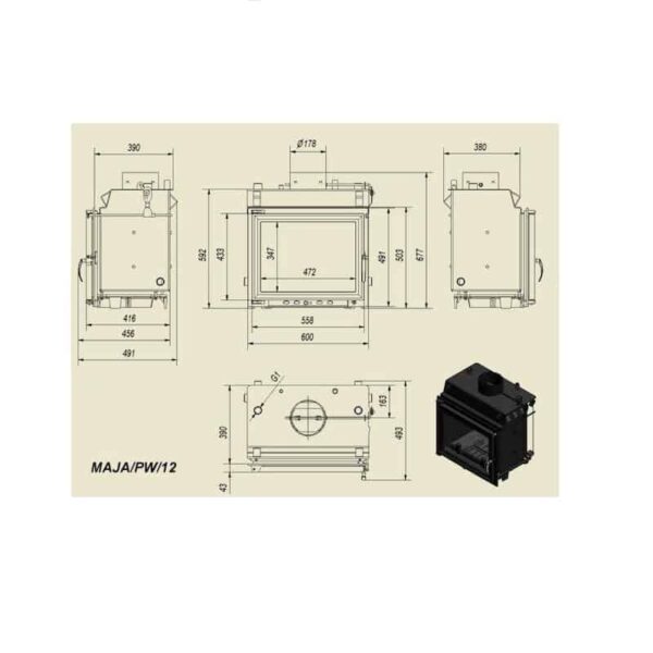 maja pw isio 12 kw 90 120m² kratki