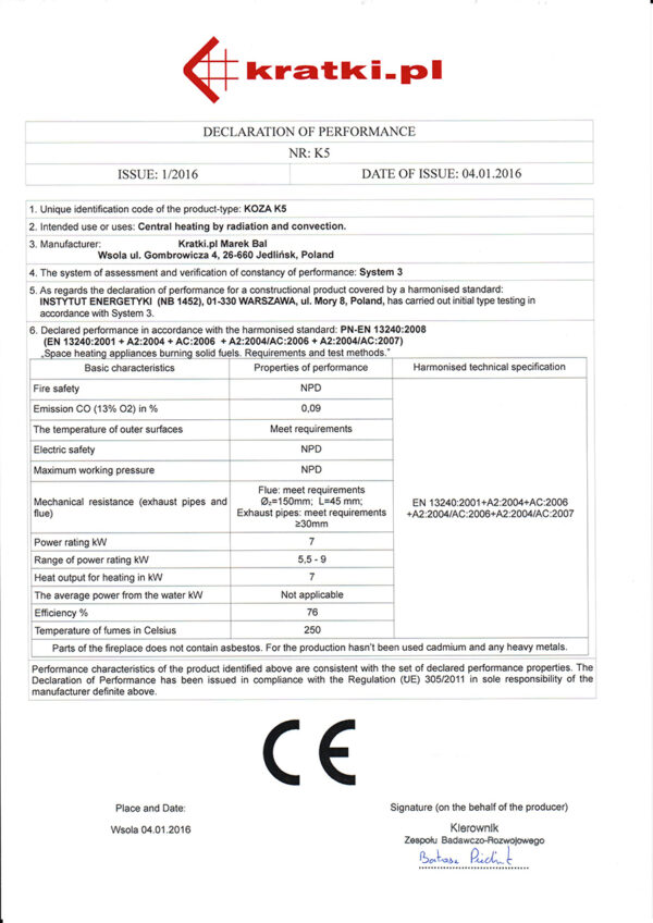 koza k5 1306