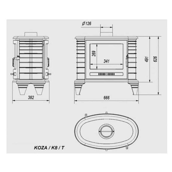 koza t8 kratki