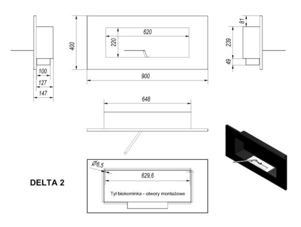 delta2 czarny qube tuv1