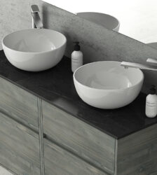 instinct 125 smoked oak bowl basins detail ultra