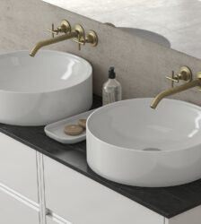 instinct 125 white round basins detail ultra v2