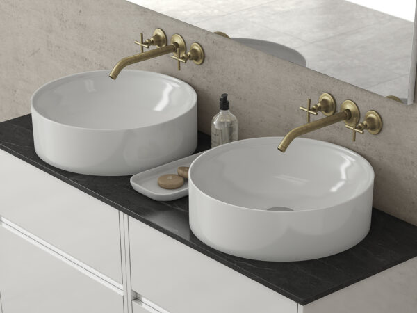 instinct 125 white round basins detail ultra v2