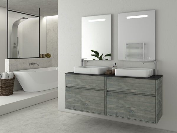 instinct 150 smoked oak square basins ultra